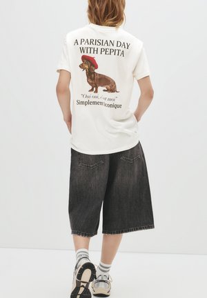 DOG  - Potiskana majica - white