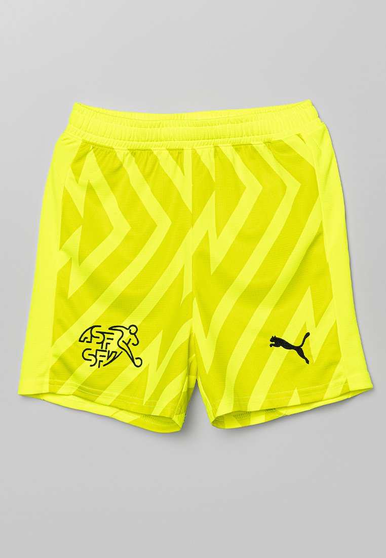 Puma Korte broeken neongeel Puma Korte broeken neongeel