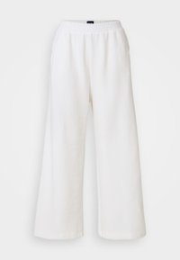 SEAM WIDE LEG - Auduma bikses - new off white