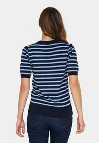 Saint Tropez MILA STRIPED - T-shirt print - night sky