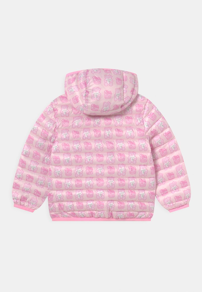 Guess PADDED HOOD UNISEX Winter jacket pink