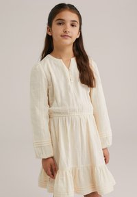 WE Fashion Abito a camicia - ecru