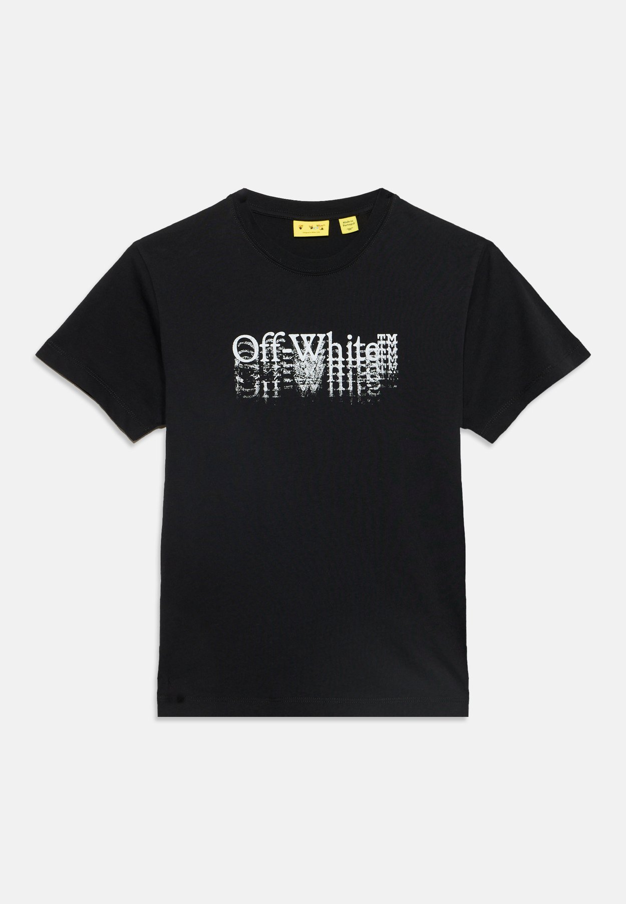 Off-White KIDS BIG BOOKISH STAMP UNISEX - Print T-shirt - black