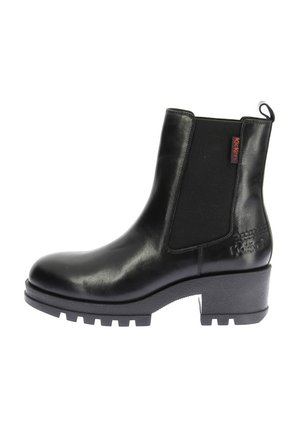 STRETCH - Botines con plataforma - noir