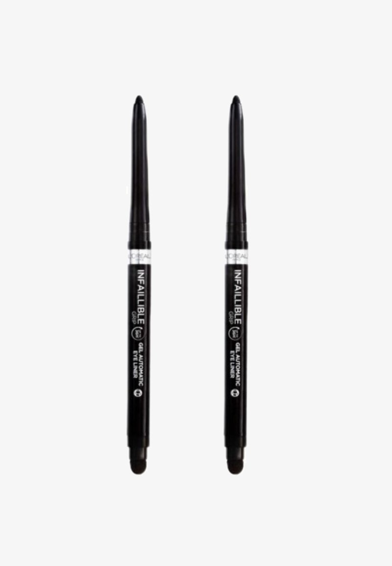 L'Oréal Paris LOT DE 2 - EYELINER LINER GEL INTENSE WHITE INFAILLIBLE GRIP - Eyeliner - intense black