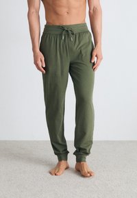 Tommy Hilfiger TRACK - Pyjama bottoms - utility olive
