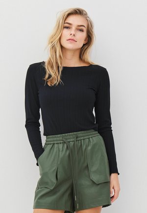 ABIHA - Hosszú ujjú felső - black