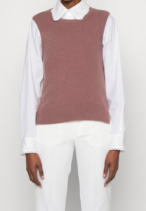 Striktrøje - light pink