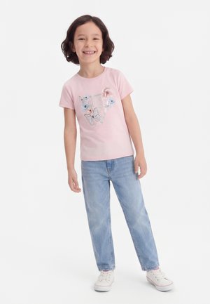 Guess TODDLER - Nyomott mintás póló - blushed bride