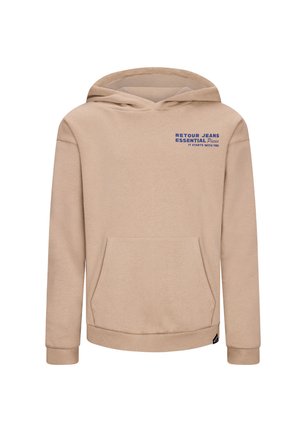 Felpa con cappuccio - silk grey