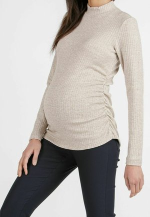 MATERNITY  TURTLENECK - Jumper -  beige