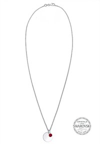 Elli BIRTHSTONE APRIL - Ketting - red