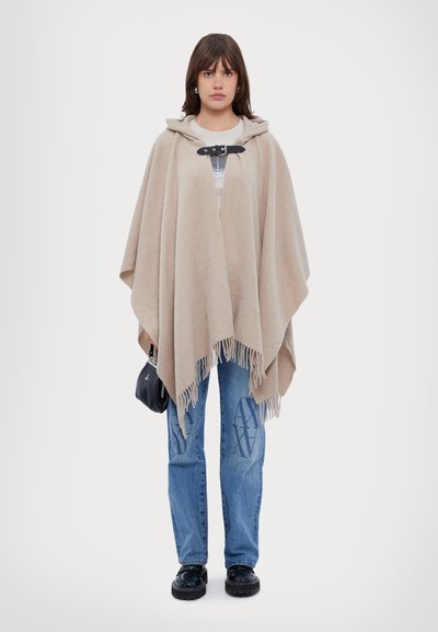 Emporio Armani PONCHO - Plašt - butterscotch