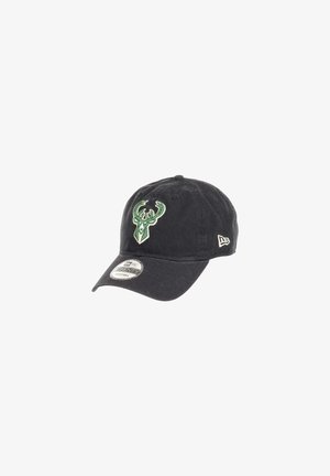 New Era, MILWAUKEE BUCKS NBA TEAM 9TWENTY UNSTRUCTURED STRAPBACK CA - Cap - schwarz