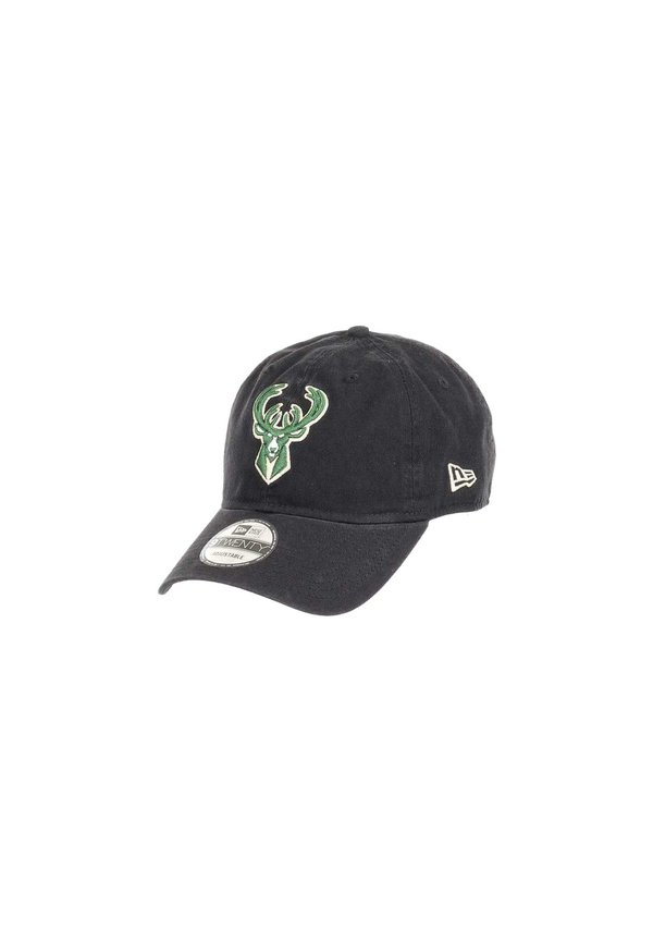 MILWAUKEE BUCKS NBA TEAM 9TWENTY UNSTRUCTURED STRAPBACK CA - Cap - schwarz