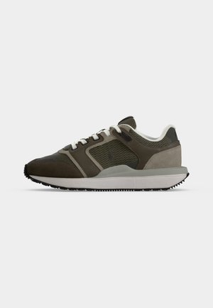Polo Ralph Lauren LOW TOP LACE - Αθλητικά παπούτσια - bungee cord/earth grey