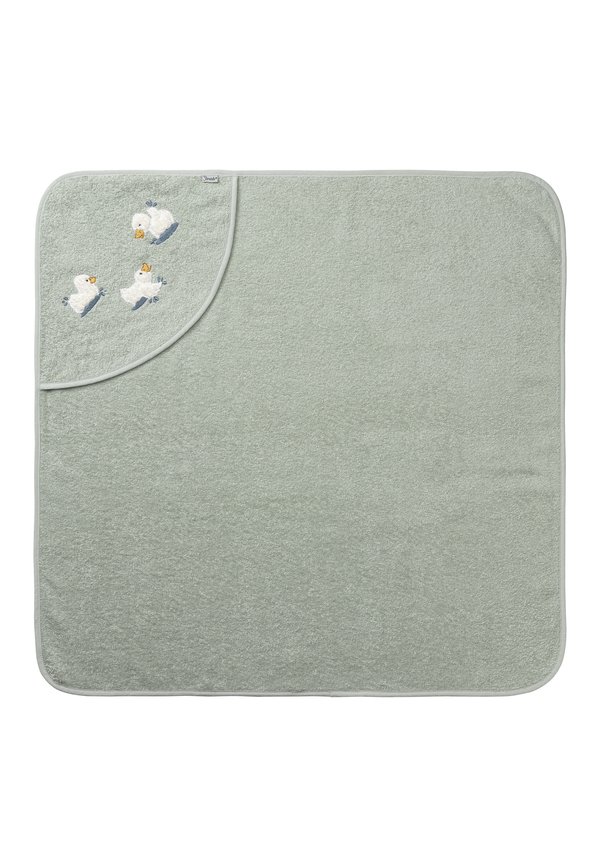 HOODED BATH TOWEL 80 X 80 CM EDDA - Badetuch - helles türkis