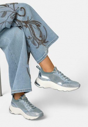 Alma en Pena, Baskets basses - blue denim