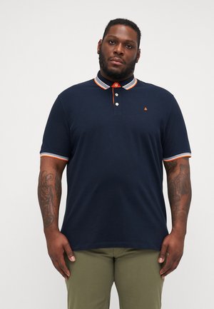 Jack & Jones JJEPAULOS - Polo shirt - black navy