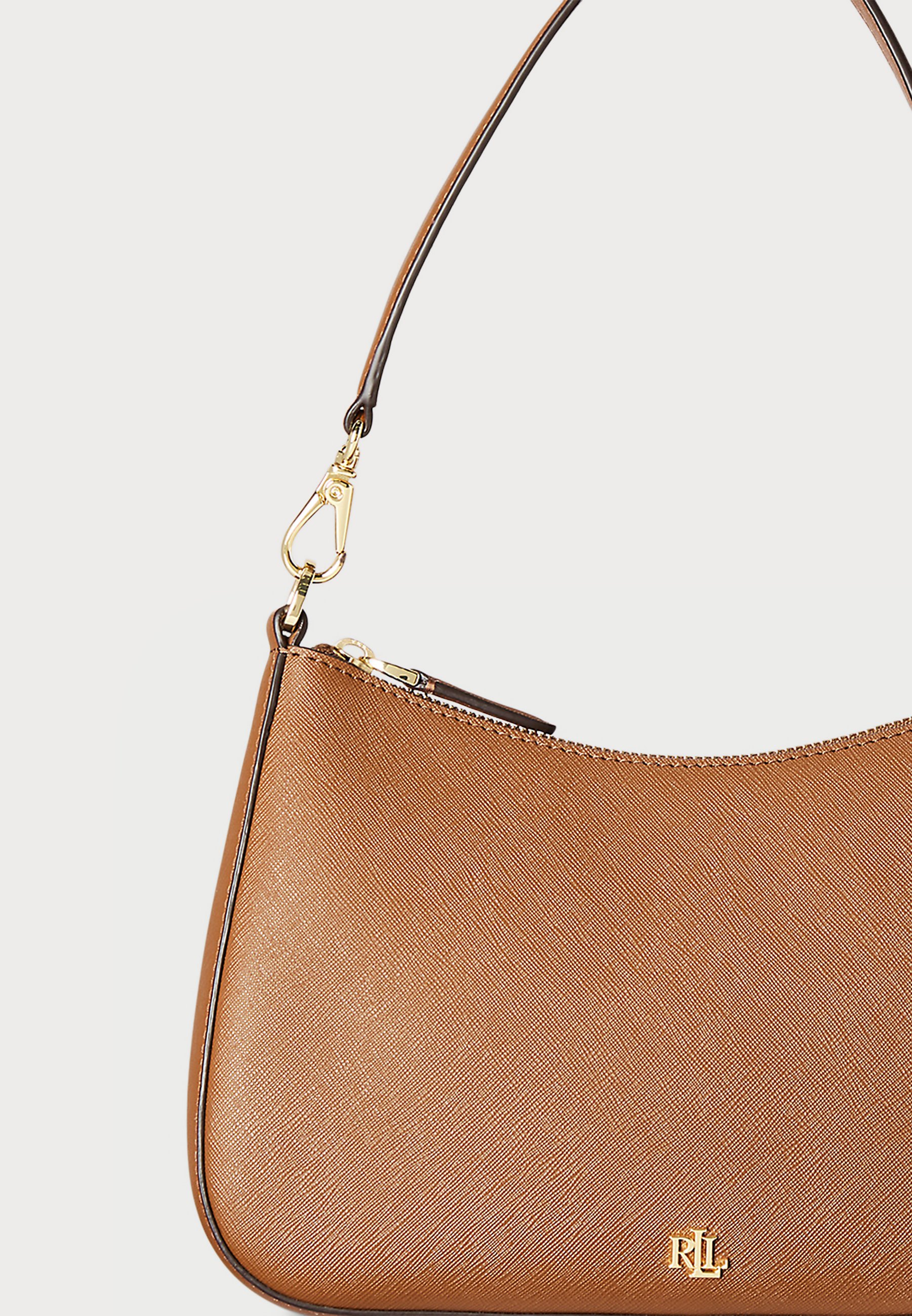 Lauren Ralph Lauren CROSSHATCH LEATHER MEDIUM DANNI BAG - Handbag