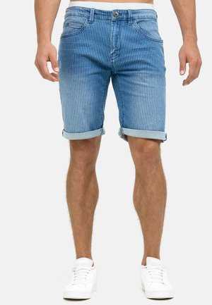 INDICODE JEANS INCADEN - Shorts di jeans - light indigo
