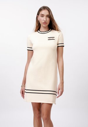 Anna Field Abito in maglia - cream/black
