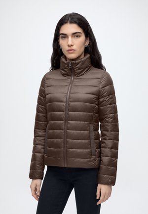 Marc O'Polo WOVEN OUTDOOR JACKETS - Páperová bunda - burnt coffee