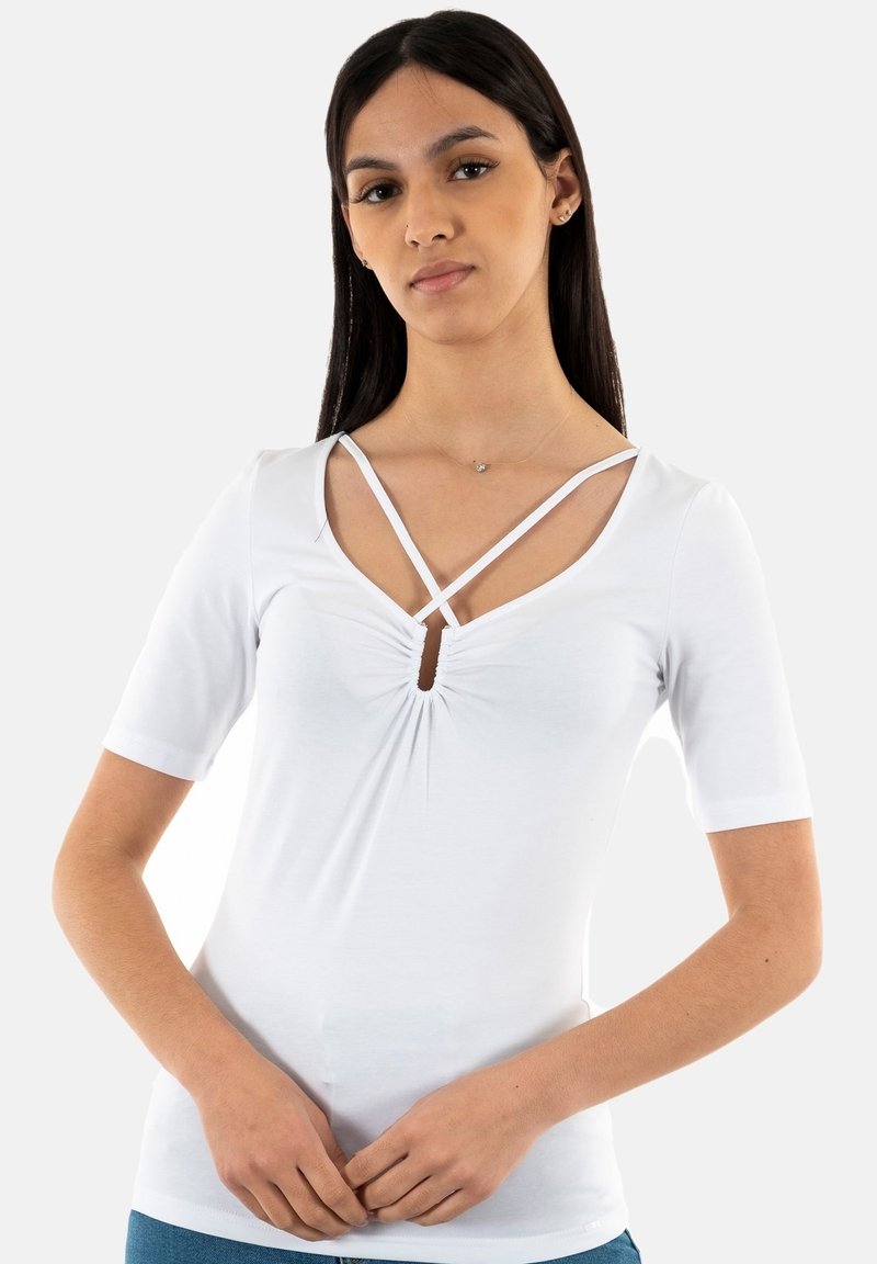 Salsa Jeans Tshirt con stampa blanc/bianco Zalando.it