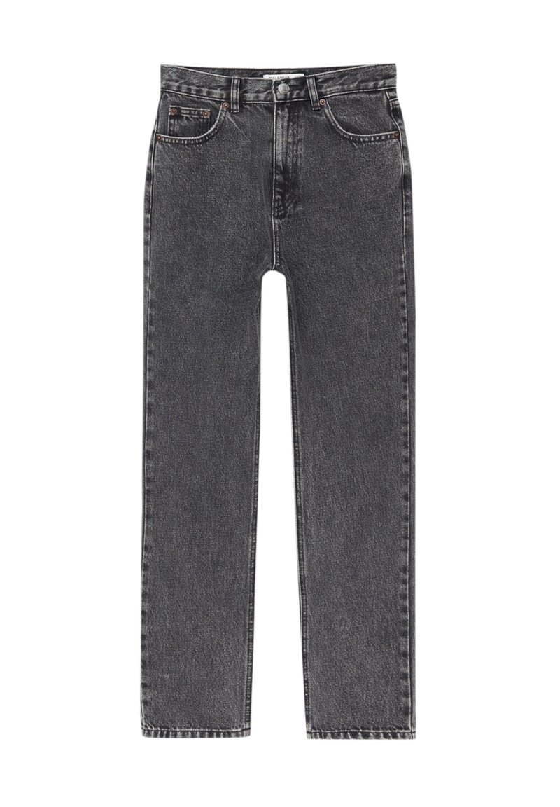 PULL&BEAR Jeans Tapered Fit donkergrijs