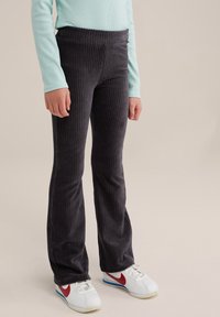 WE Fashion FLARED - Kelnės - grey