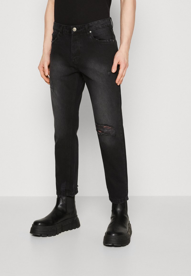 Brave Soul MEXICO Jeans Tapered Fit charcoal wash/anthrazit