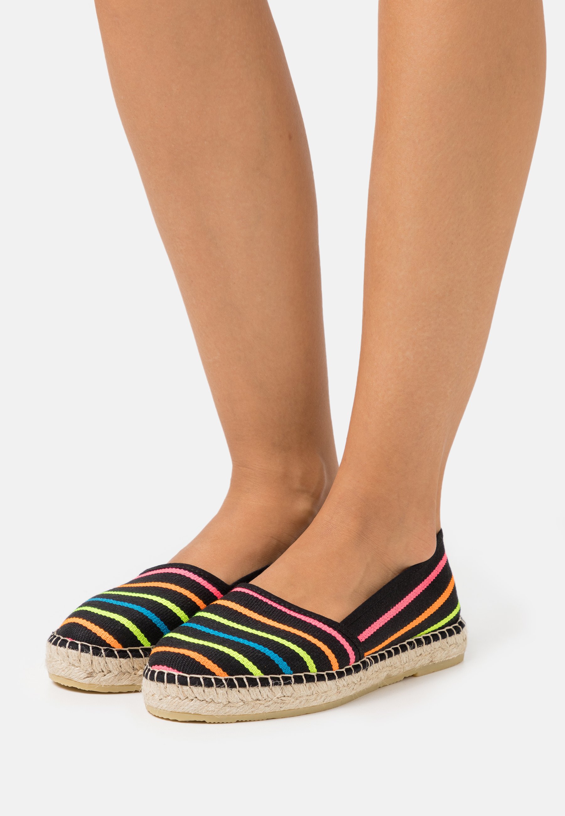 PLANA YUTE - Alpargatas - marinera fluor 66000BAPL/negro - Zalando.es