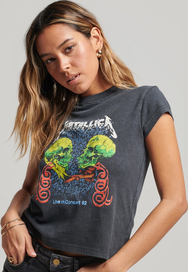 Camiseta Metalica Camiseta Vikingo De Metallica - Negro, 100