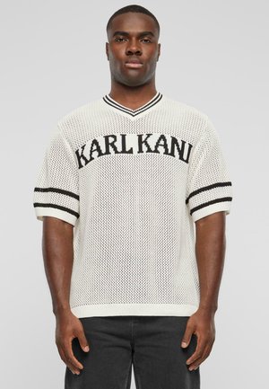 Karl Kani T-Shirt print - white black