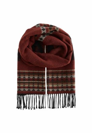 GEOMETRIC PATTERN - REGULAR FIT - Bufanda - brown