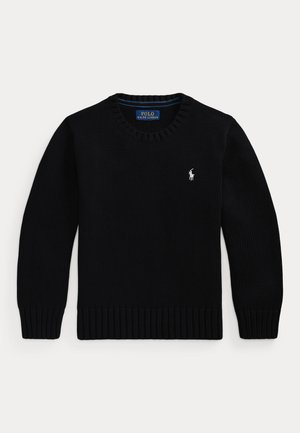 Polo Ralph Lauren COTTON CREWNECK SWEATER 2-6Y - Πουλόβερ - black