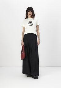 KARL LAGERFELD SUMMER OCCASION SUIT TROUSERS - Hlače - black