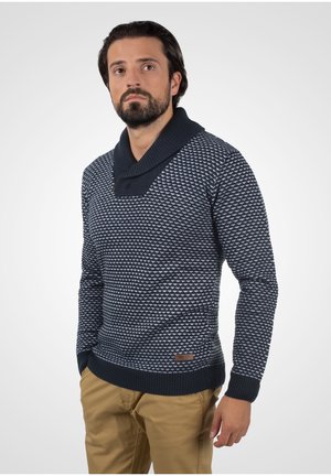 INDICODE JEANS IDCOPENT - Strickpullover - navy