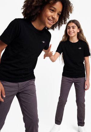 GANT, SHIELD UNISEX - T-shirt basic - black