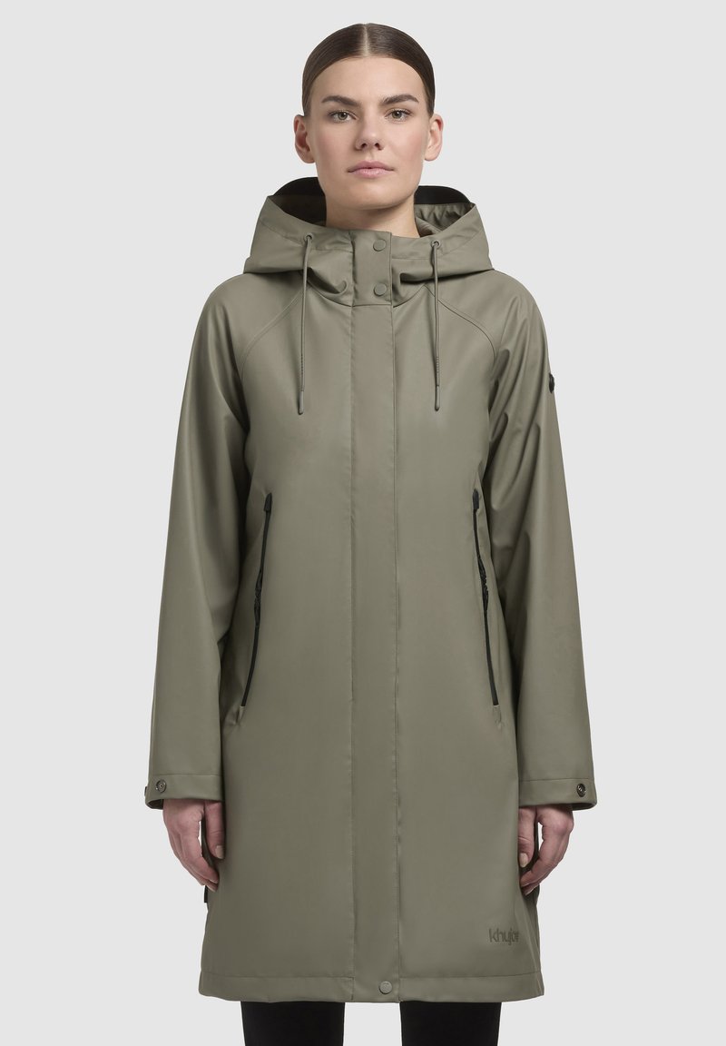 khujo LIEDE - Parkas - graugrün