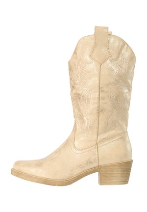 Salinyang, SALINYANG STIEFEL COWBOY-STIEFEL - Bottines de cowboy / motard - goldfarben
