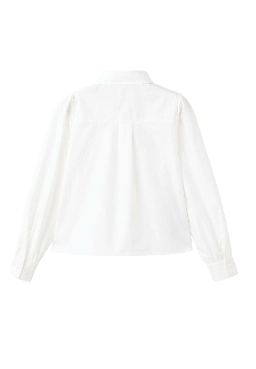 Lot De 5 Chemises D'École à Manches Courtes NEXT - Coton Mélangé Facile à Repasser - Coupe Droite Oversize - Blanc Classique - 10