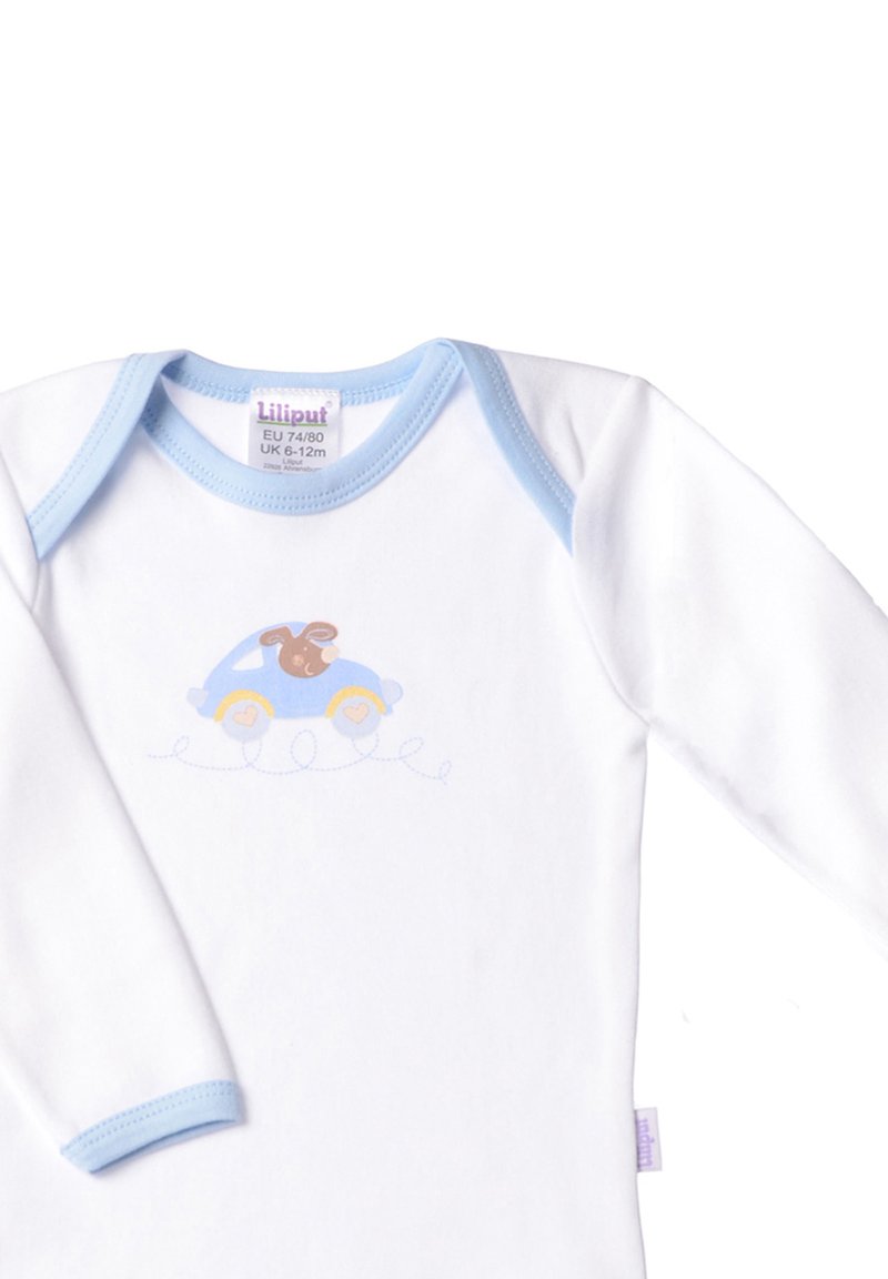 Kinder Shirts & Tops | Liliput 2ER PACK Body weiß hellblau/weiß - CQ22182 Kinder Shirts & Tops | Liliput 2ER PACK Body weiß hellblau/weiß - CQ22182