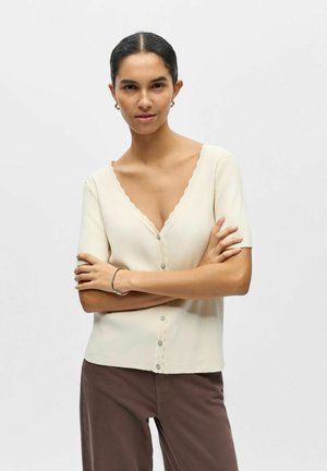 KURZARM - Cardigan - birch