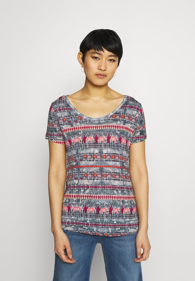 T-Shirt print - blue