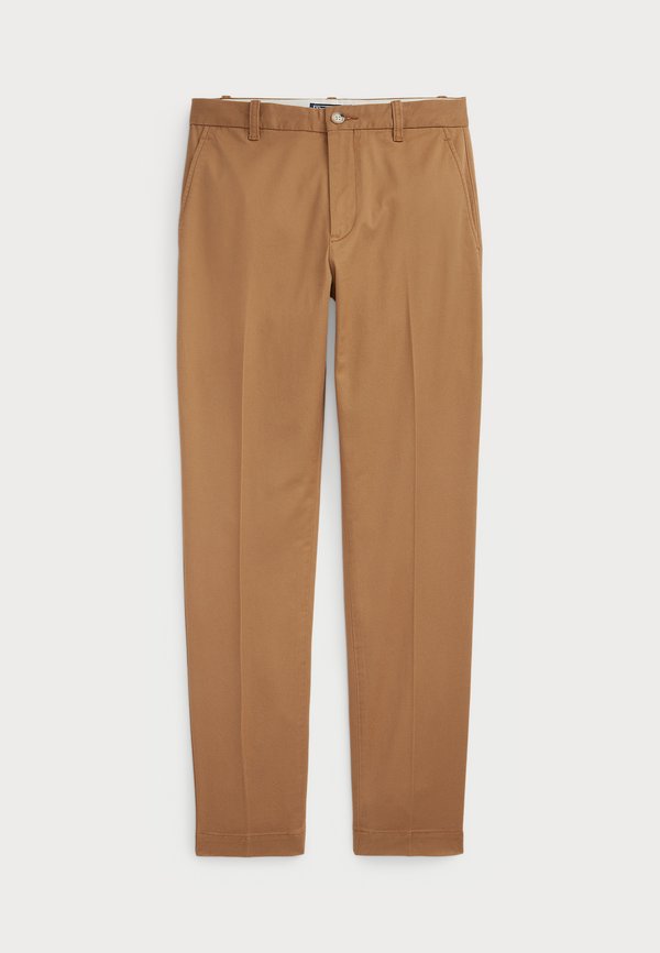 CROPPED SLIM FIT TWILL CHINO PANT - Chinos - montana khaki3