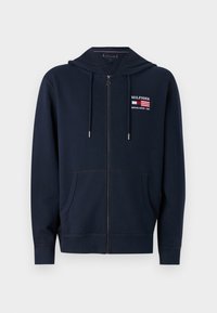AMERICANA ZIP THROUGH HOODY UNISEX - Zip-up sweatshirt - desert sky