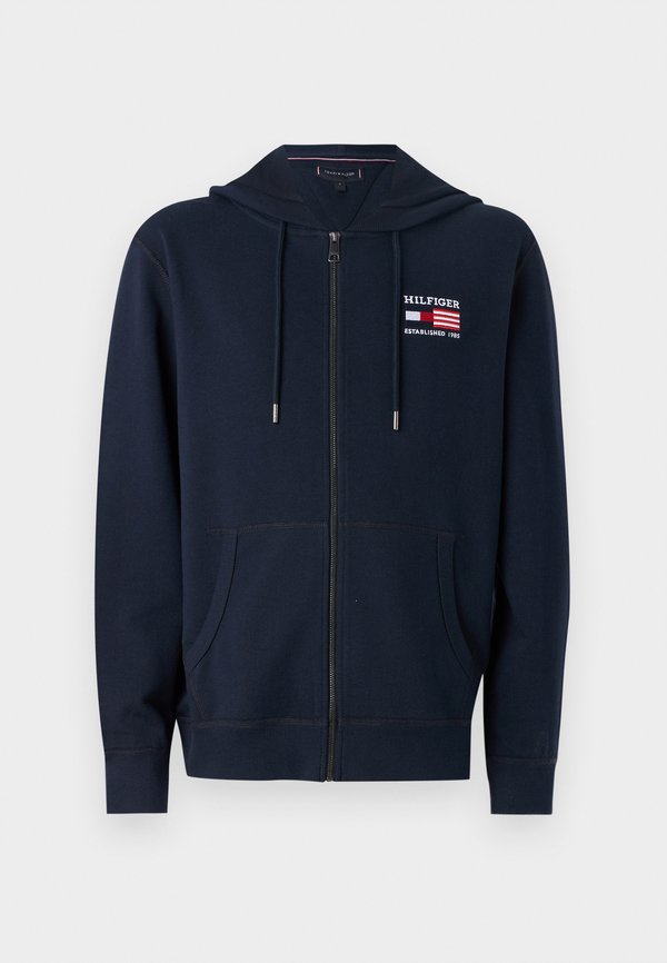AMERICANA ZIP THROUGH HOODY UNISEX - Zip-up sweatshirt - desert sky4