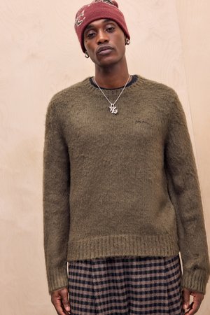 REMI BRUSHED UNISEX - Trui - khaki