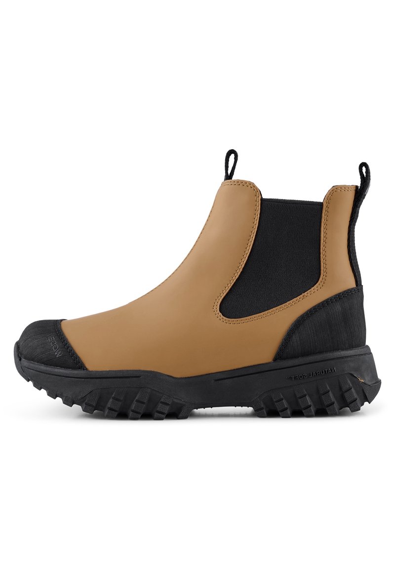 Woden MAGDA - Botines con plataforma - karamell